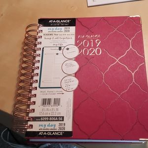 At a Glance 19-20 Daily Planner